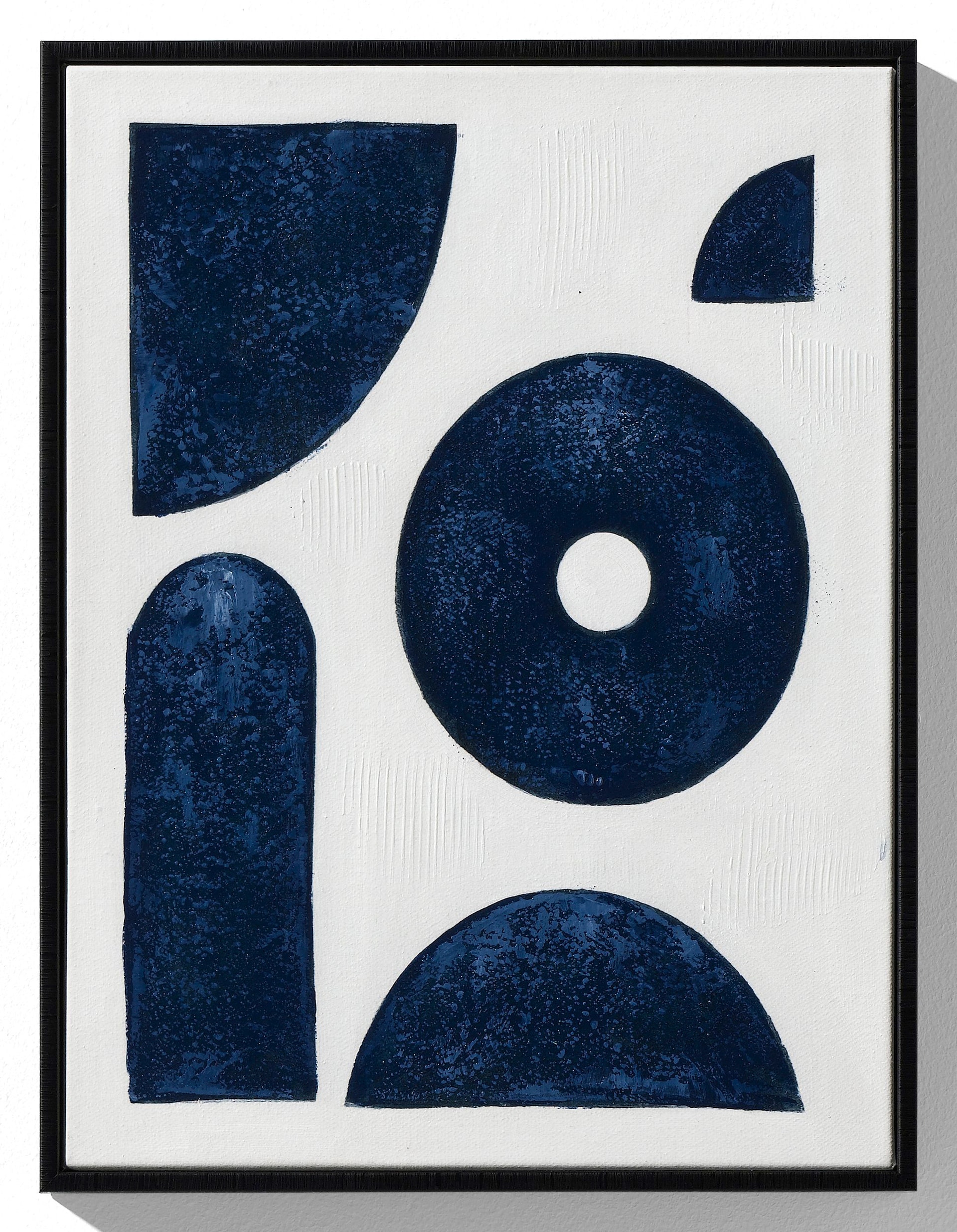 casaNOVA Wandgemälde Bild ABSTRAKT 31,5 x 41,5 cm Leinwand/Kunststoffrahmen