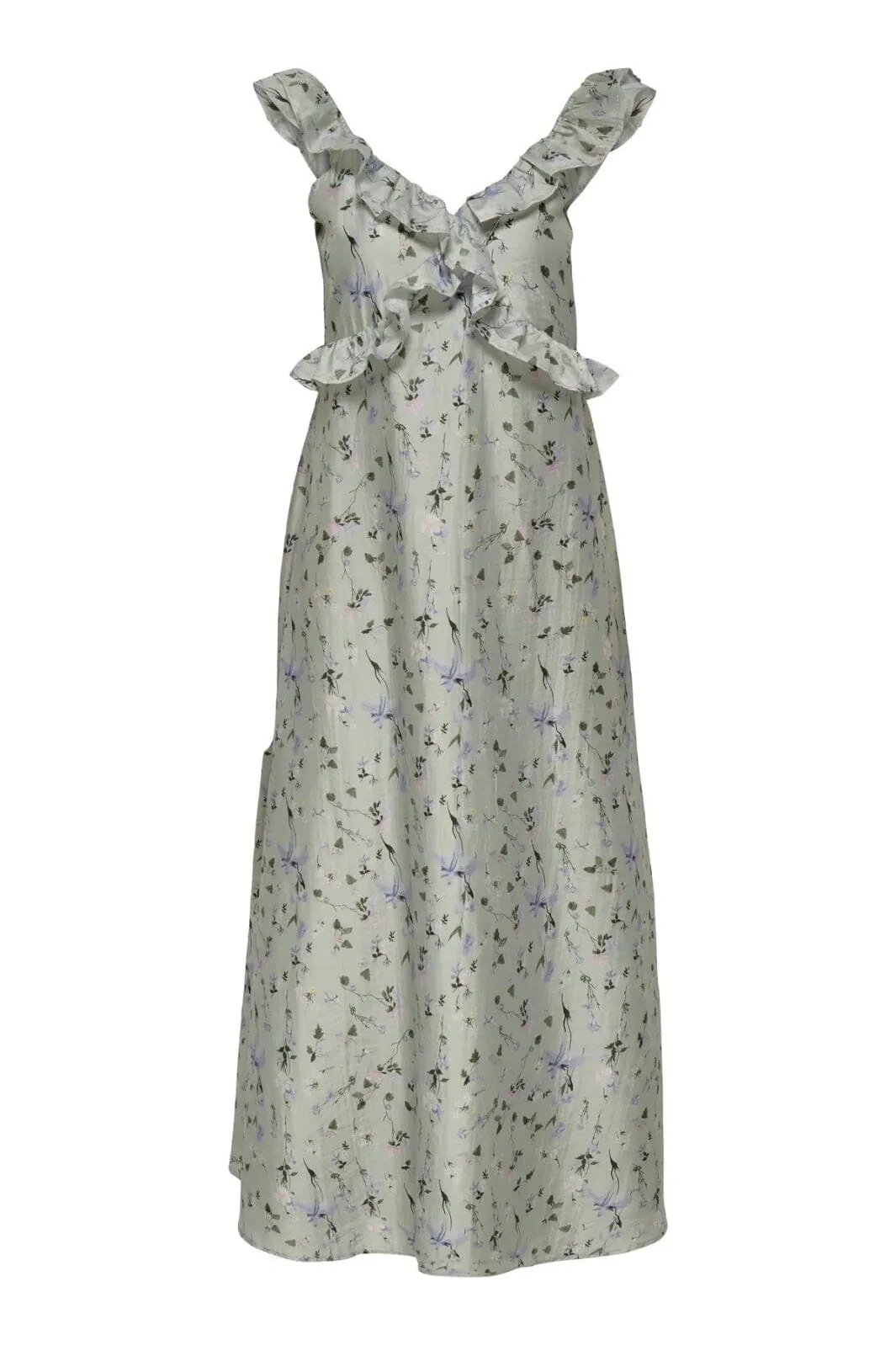 Only Onlshyla Frill Long Dress