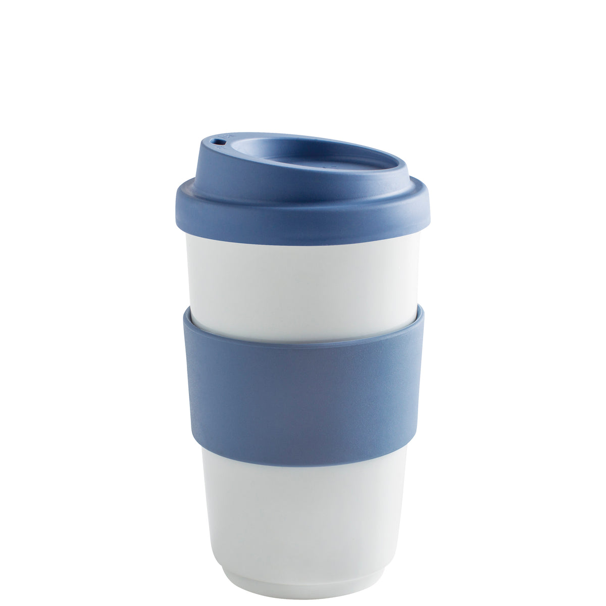 KAHLA fillit Becher 0,40 l + Trinkdeckel stormy blue