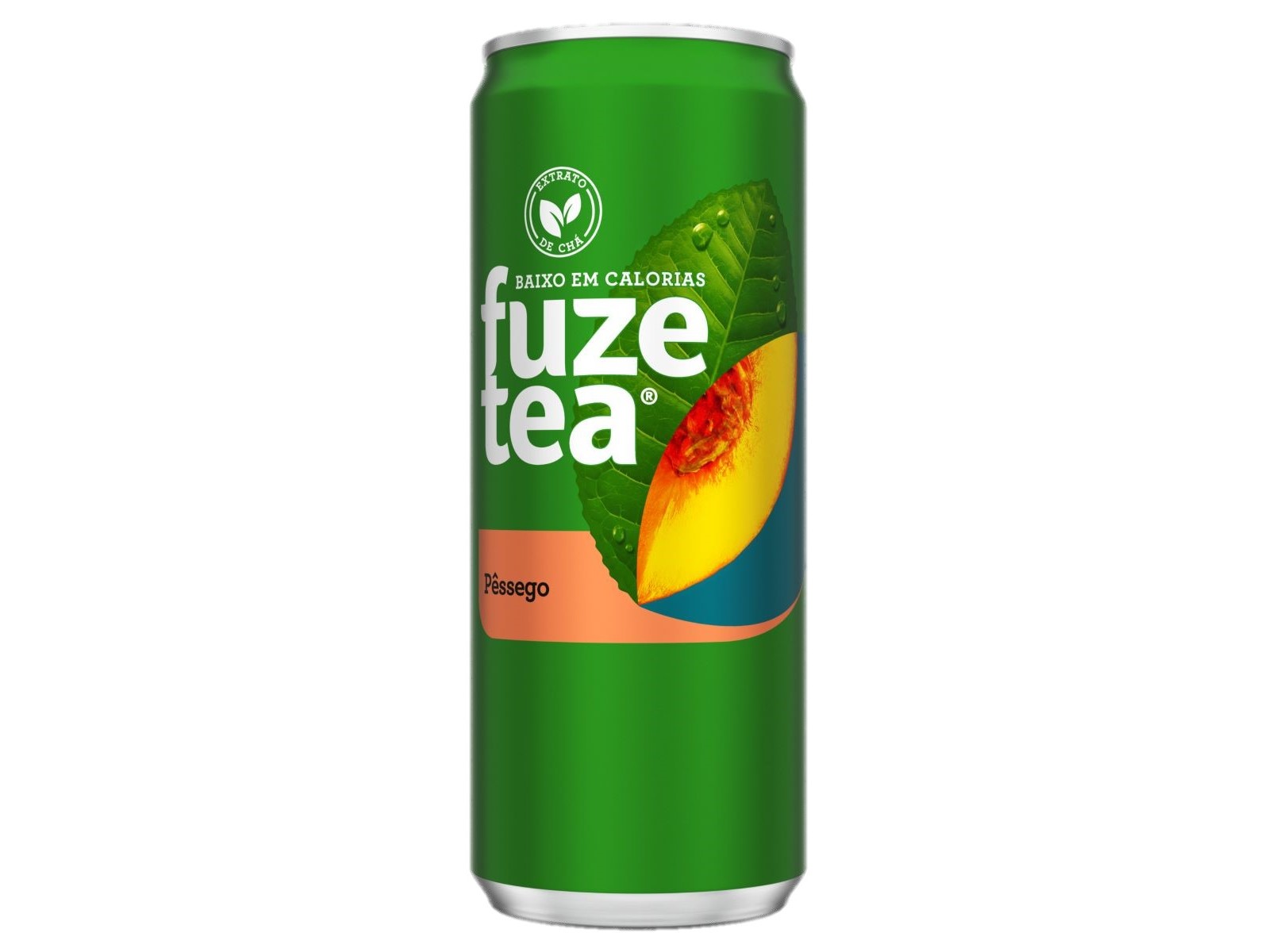 ICE TEA FUZE TEA PÊSSEGO LATA 0.33L