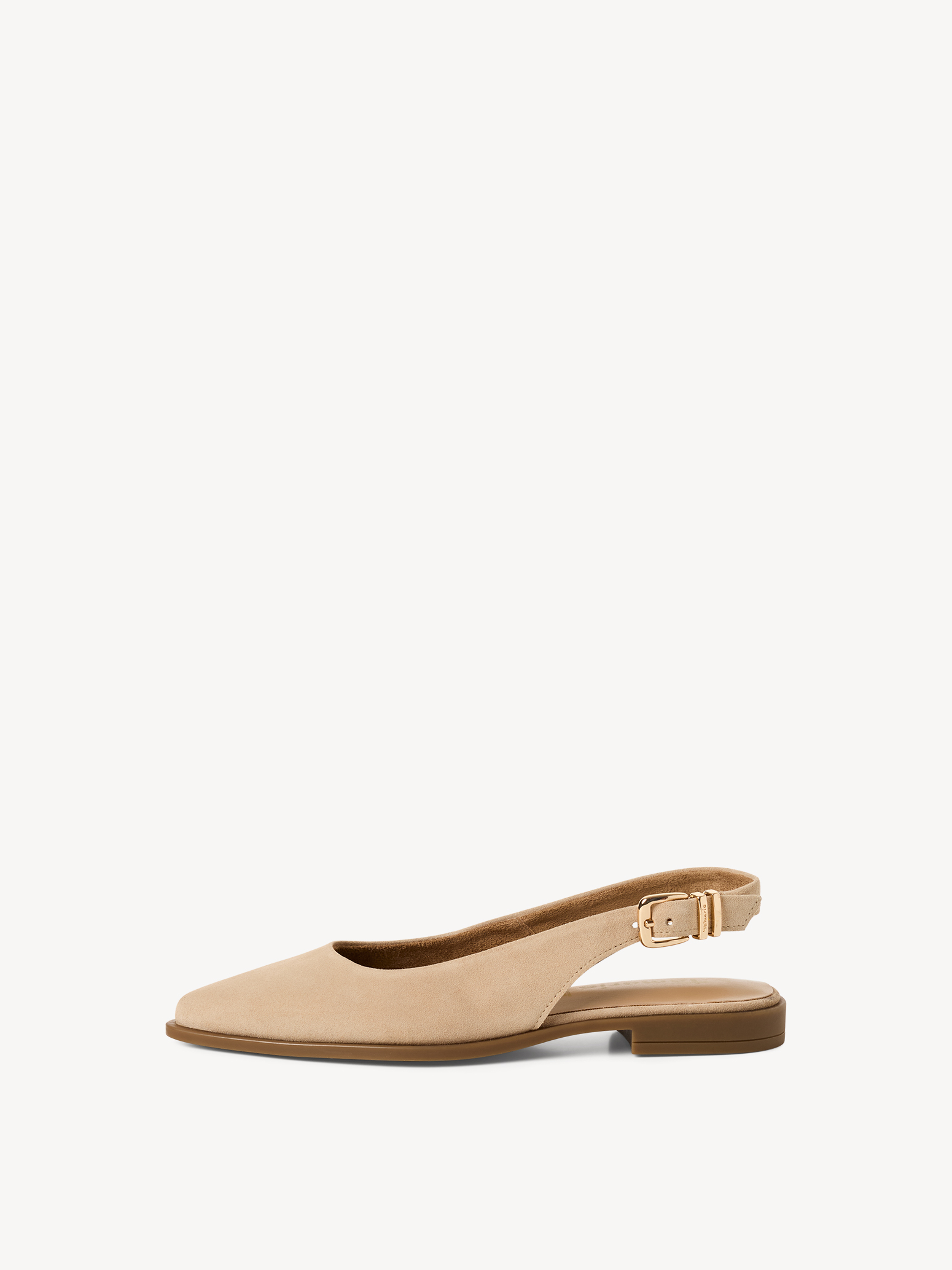 Leren Slingpumps - beige