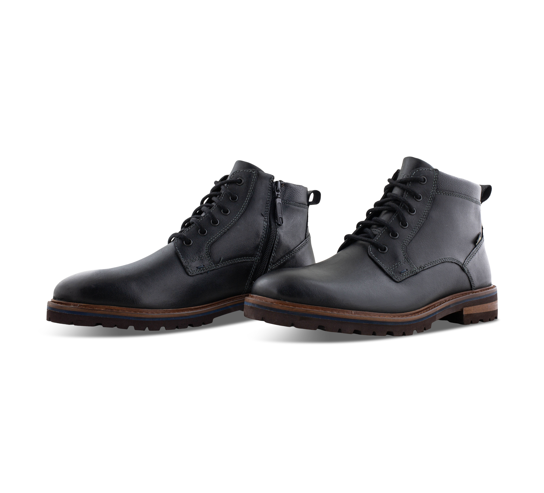 Fretz Milano - Schnürboots schwarz