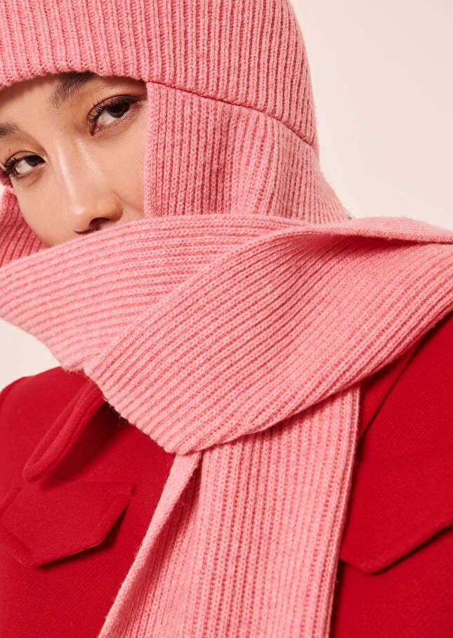 Bonnet Azharrose en laine