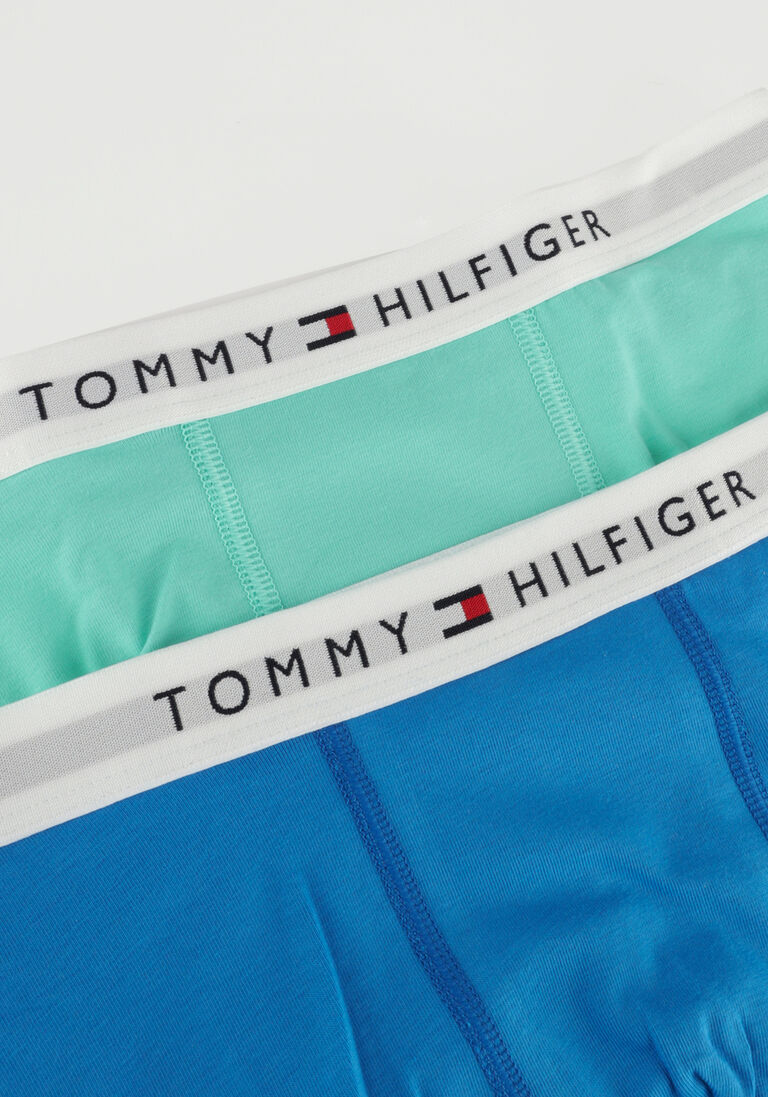 TOMMY HILFIGER blauwe tommy hilfiger boxershort 2p trunk