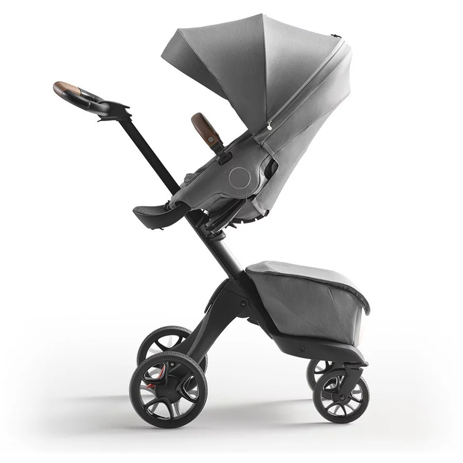 STOKKE® Kombikinderwagen Xplory® X inklusive Tragewanne Modern Grey