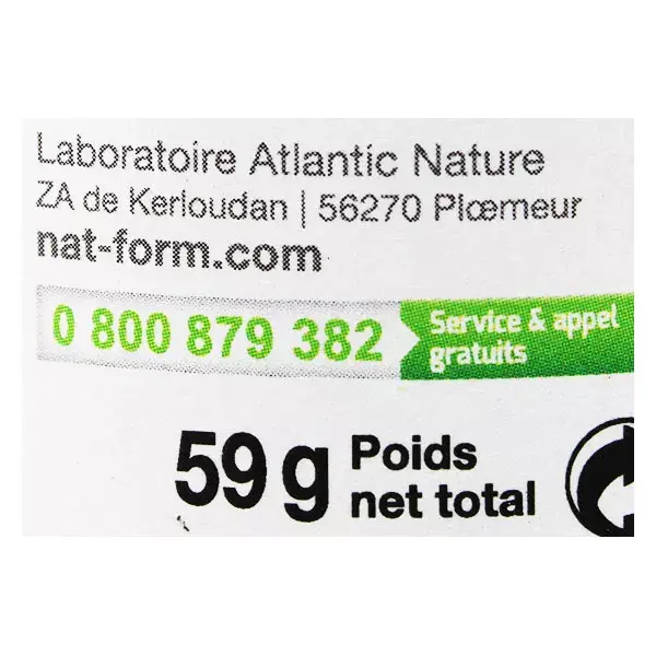 Nat & Form Original Plantain 200 cápsulas