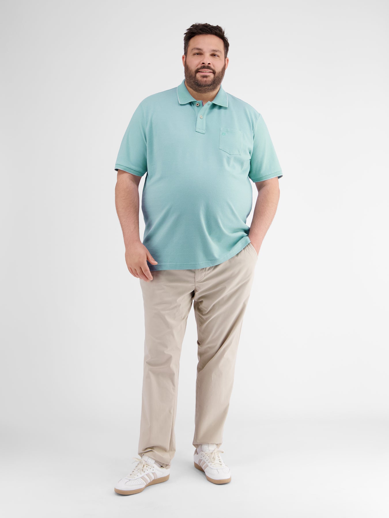 Herren Piqué-Poloshirt in Großen Größen