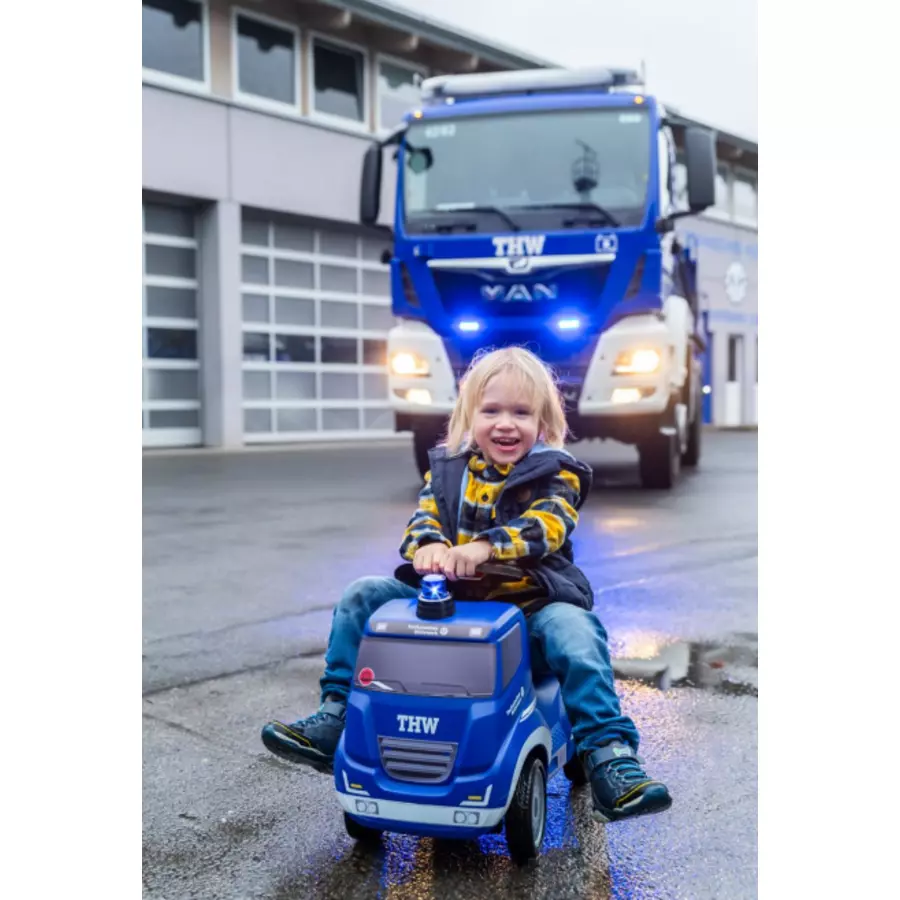 rolly®toys Rutscher Ferbedo Truck THW