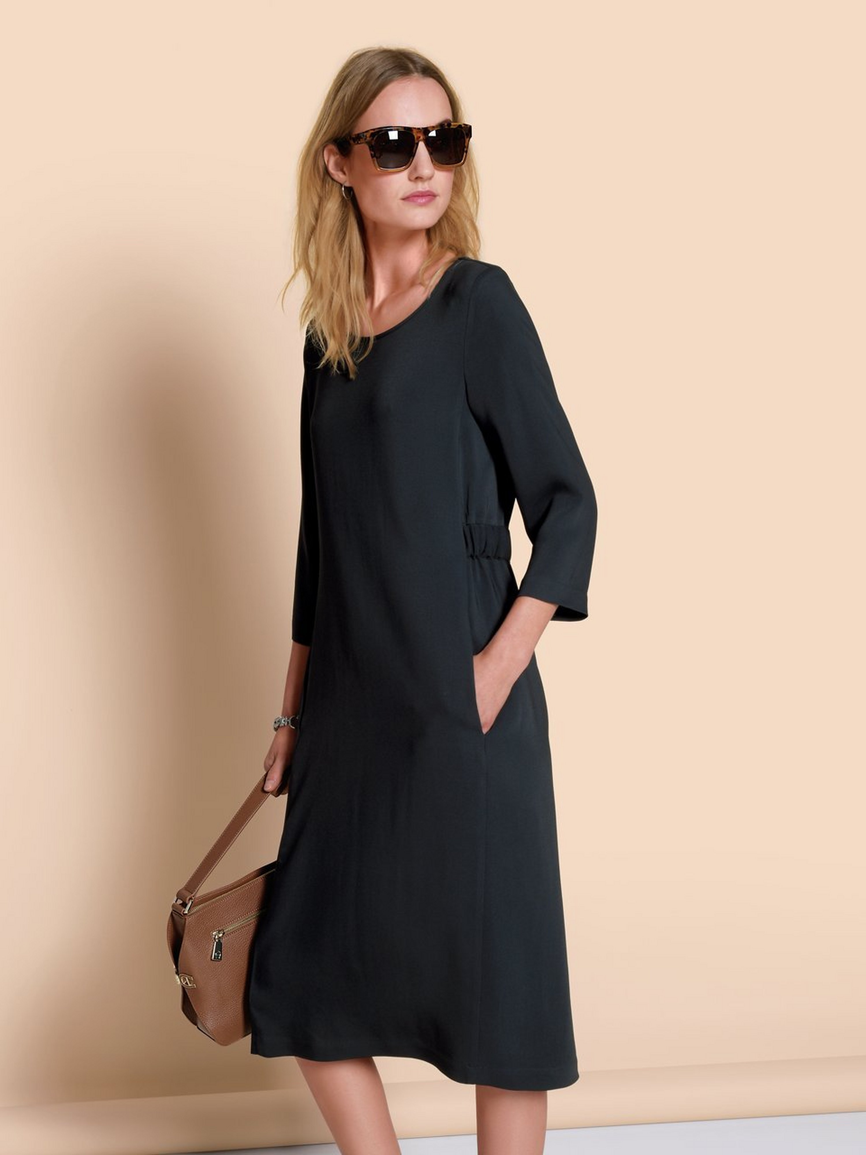 Kleid mit 3/4-Arm