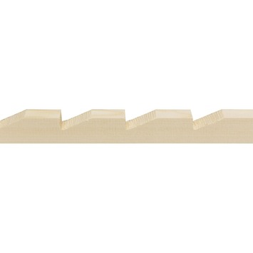 Keeplat vuren 18x29 mm, lengte 210 cm