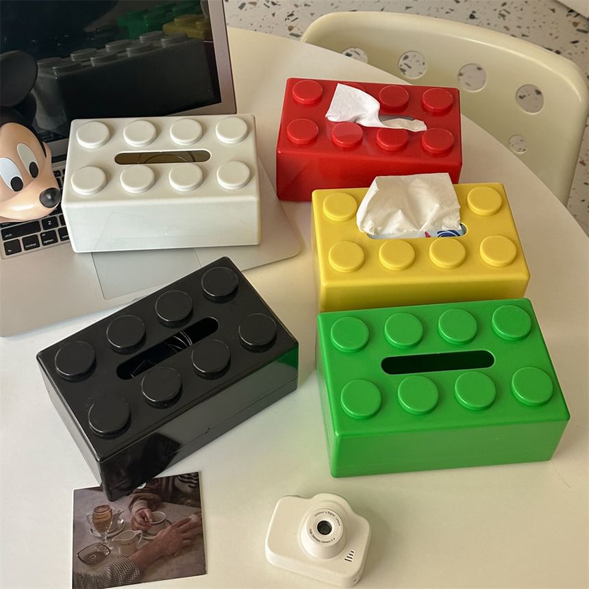 Minbrogy - Speelgoedblok Plastic Tissue Box