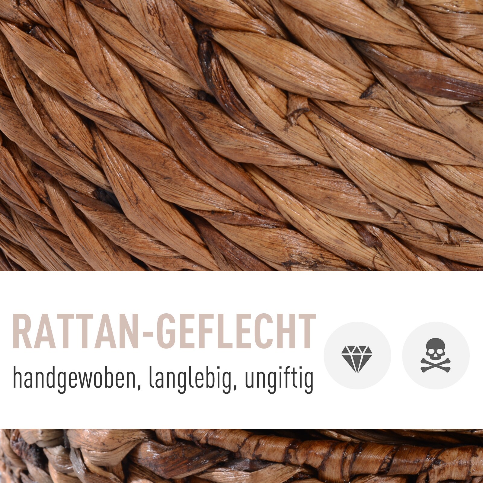 PawHut Katzenkorb mit Kissen 42 x 33 x 52 cm (LxBxH)