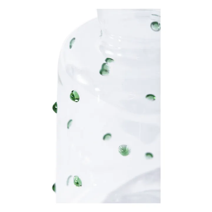 Pols Potten Carafe en verre Nob | Vert