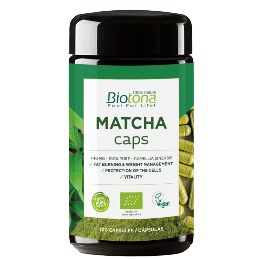 Biotona Matcha Caps 100 capsules