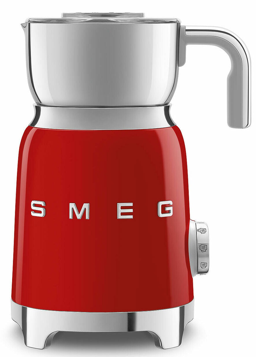 SMEG Milchaufschäumer 50's Style rot