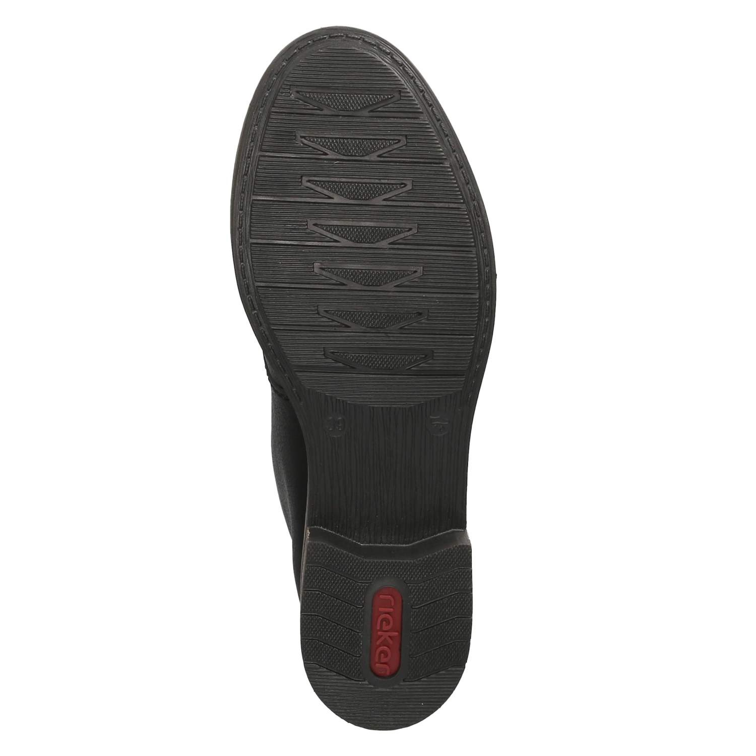 Rieker Schnürstiefeletten - schwarz