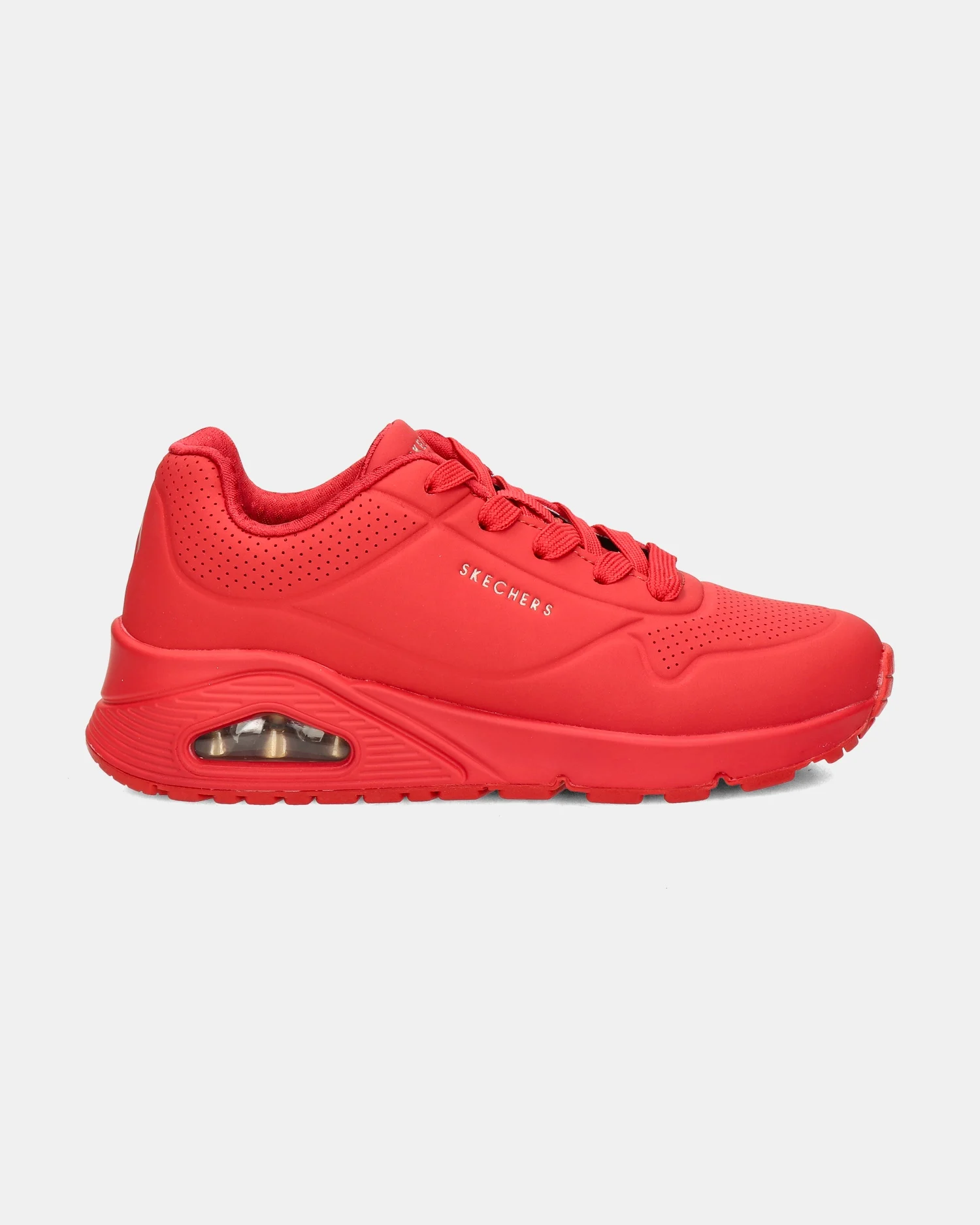 Skechers Street Uno Lage sneakers  - rood