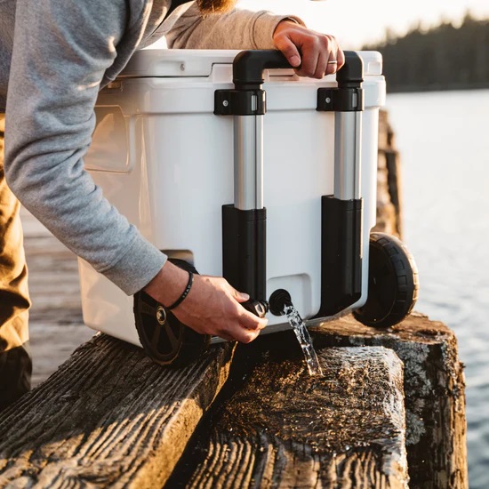 Yeti Roadie 48 - Glacière roulettes Charcoal