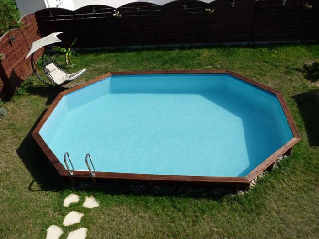 Gre Zwembad Normandie Set Grenen Ovaal 436