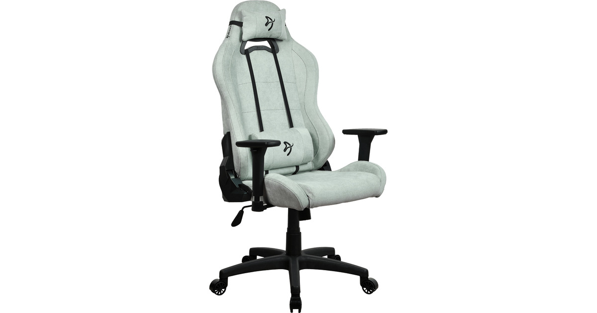ArozziTorretta Soft Fabric - Pearl Green gamestoel  (Groen)