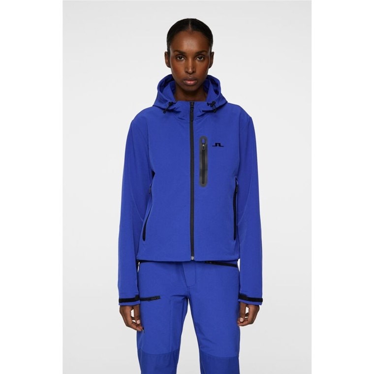 J.Lindeberg Camila Cropped Softshell Jkt Clematis Blue