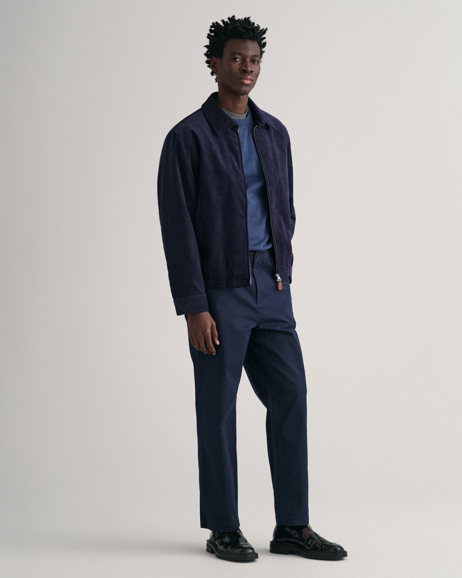 Gant Rundhalspullover »CLASSIC COTTON C-NECK« Premium Strickpullver aus weicher 100% Baumwolle, Übergangspullover