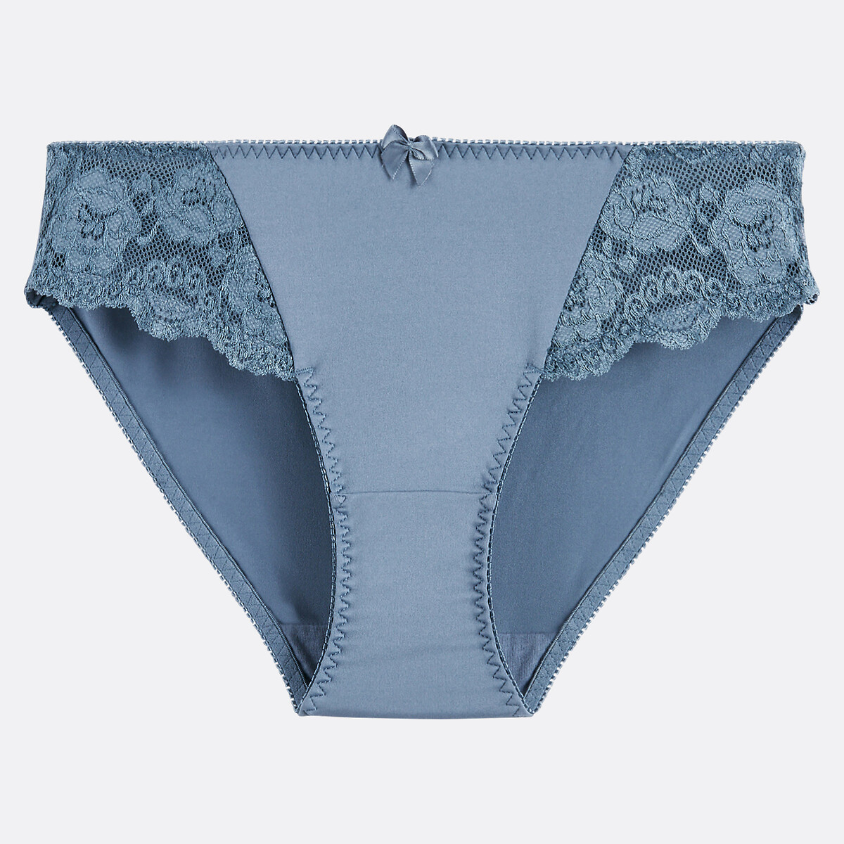 ANNE WEYBURN<br>Conjunto de 2 calcinhas em renda e microfibra, Anthea