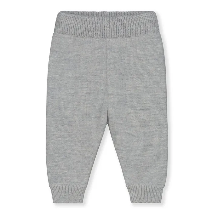 Gray Label Jogger Coton Bio Tricot | Gris