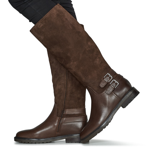 Lauren Ralph Lauren - EMELIE-BOOTS-TALL BOOT Chocolate