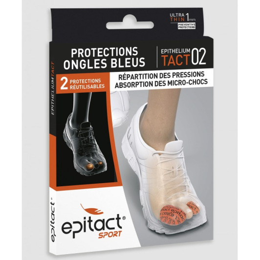 Protections ongles bleus Epitact Sport Epithelium Tact 02