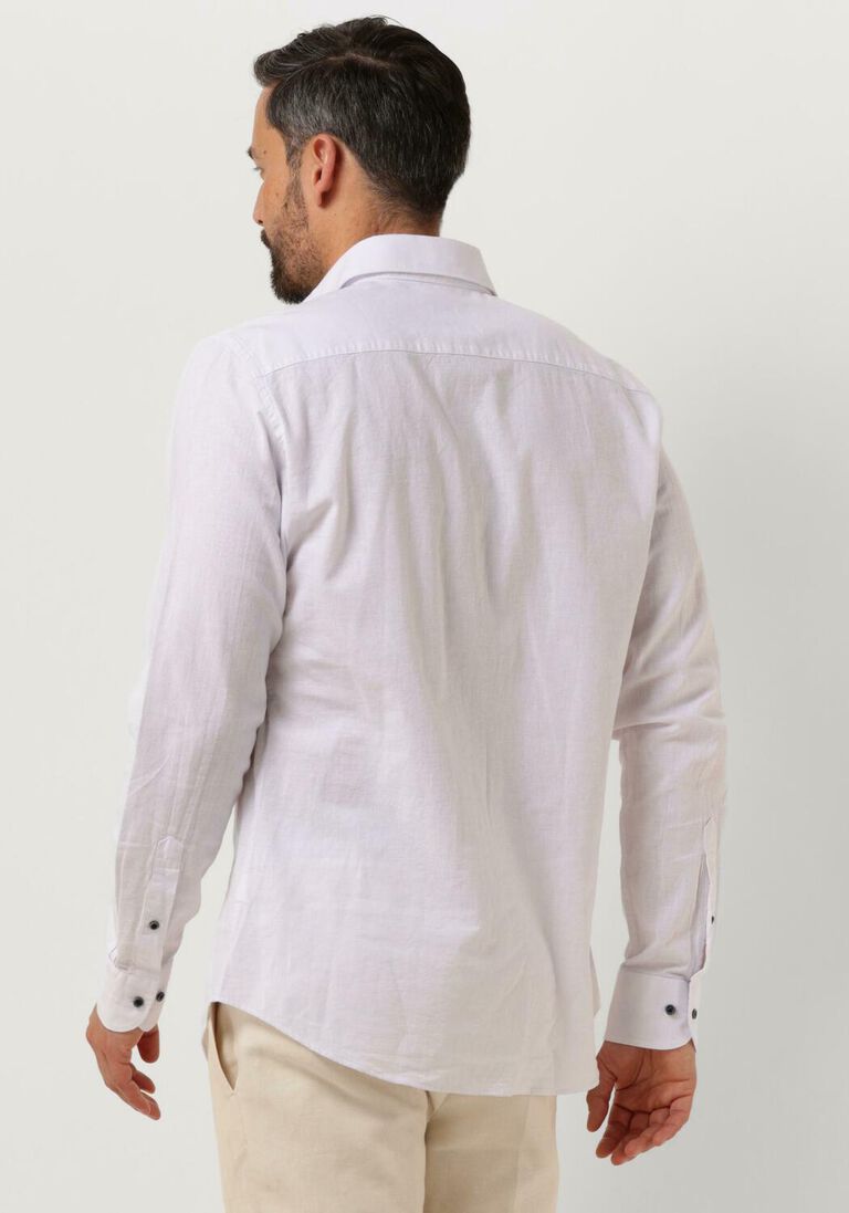 PROFUOMO witte profuomo klassiek overhemd shirt cutaway sc cotton linnen