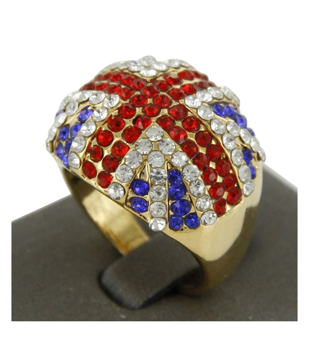 Bague Union Jack Dorée pour Femme DAPHNEE