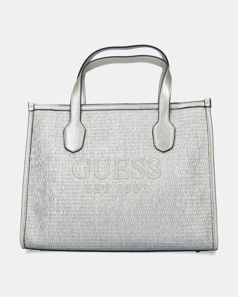 Guess Silvana 2 Compartment Tote Handtas  - zilver