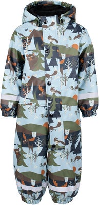 Lindberg Lekhyttan Fôret Regndress, Light Blue/Brown