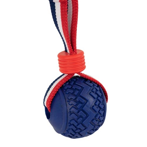 Lançador elástico com bola LANÇADOR DE BOLA OVAL VERMELHO