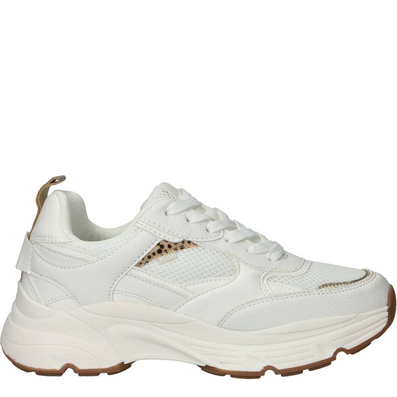 POSH by Poelman Sneakers Wit Dames