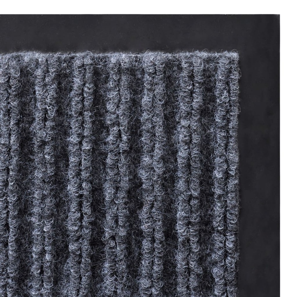 Paillasson gris 120x220 cm pvc