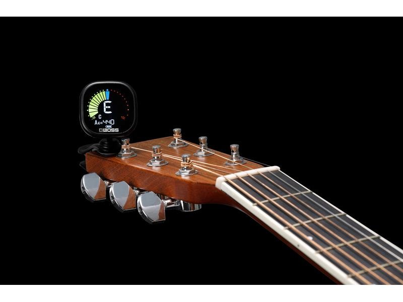 BOSS Stimmgerät TU-05 Clip-On Tuner mit grossem Farbdisplay