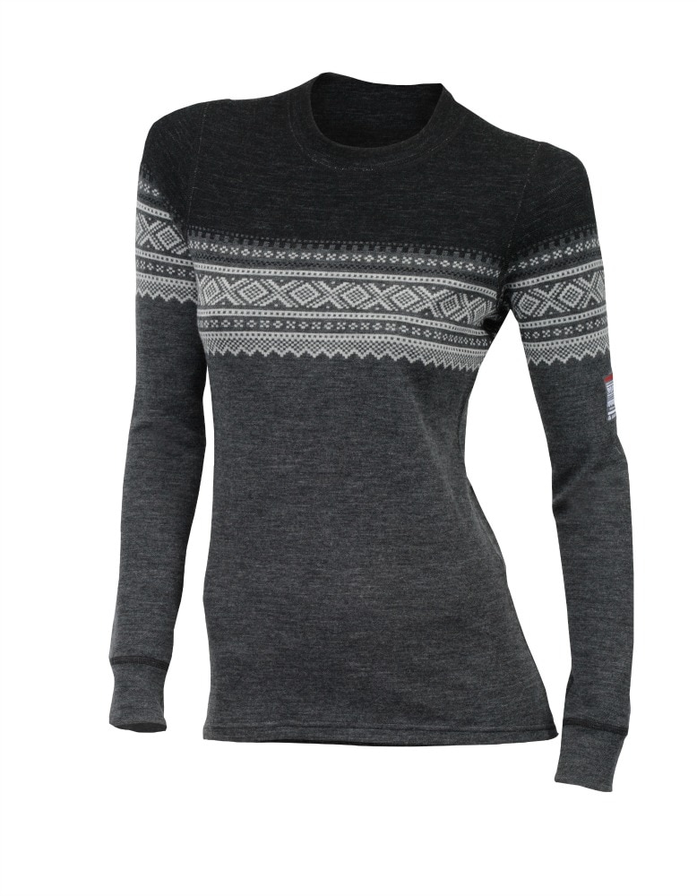 Aclima DE Marius Crew Neck W's<br>Mykt og behagelig ulltrøye i 100% Merinoull!