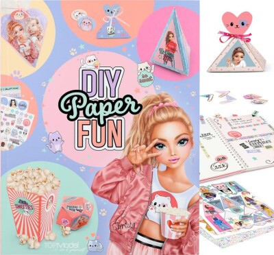 Top Model - Diy Paper Fun Bog Cutie Star - Depesche - Bog