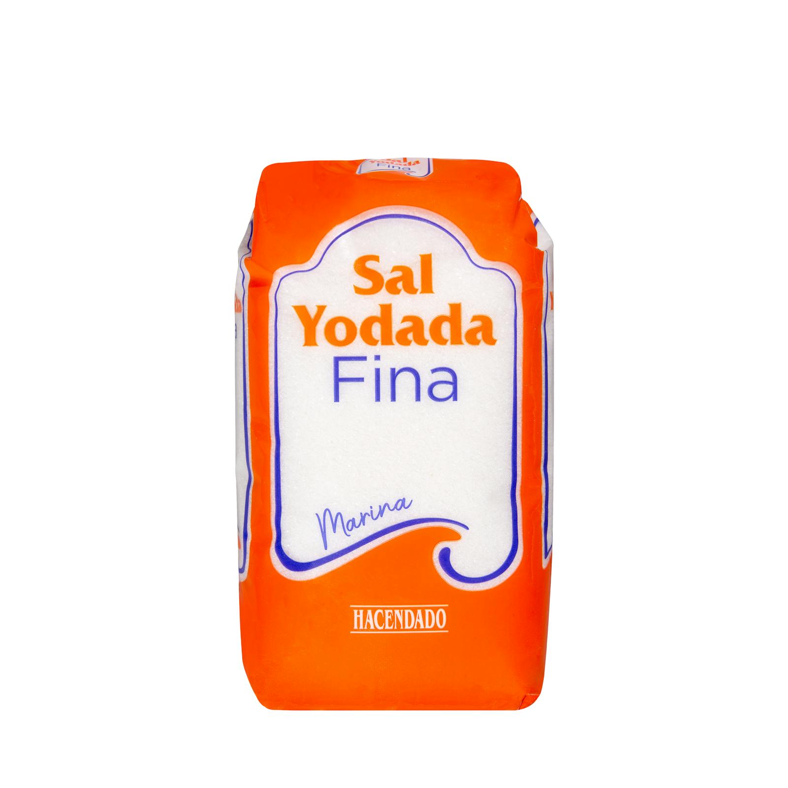 Sel fin iodé Hacendado