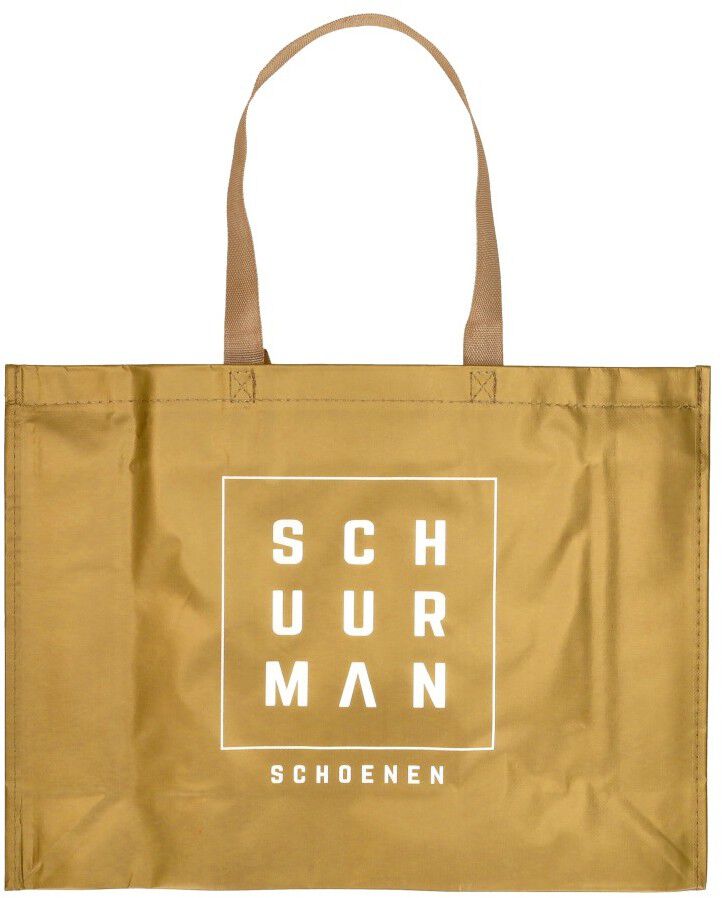Schuurman Schoenen Non Woven Shopper goudkleur