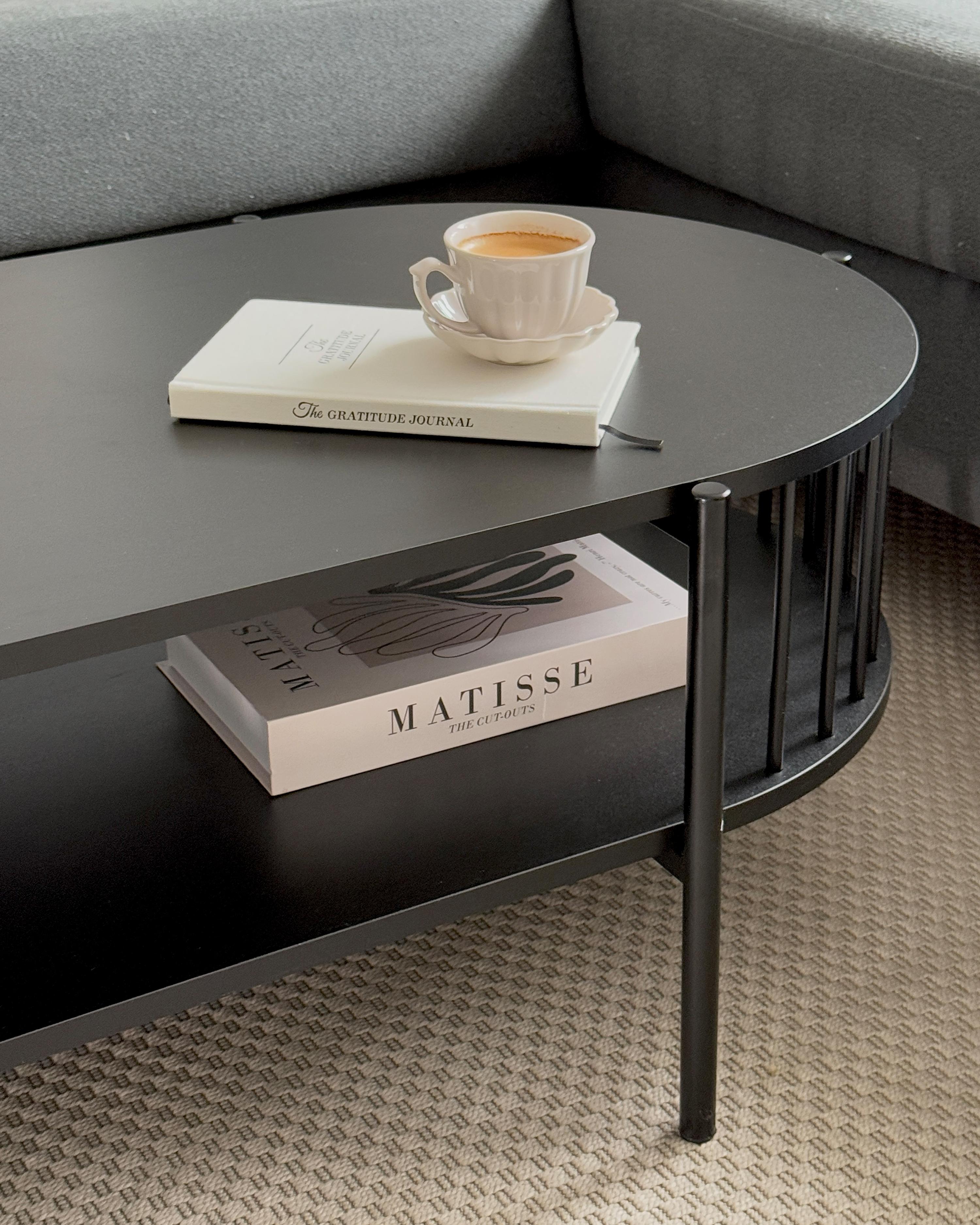 Salontafel OREANA Zwart