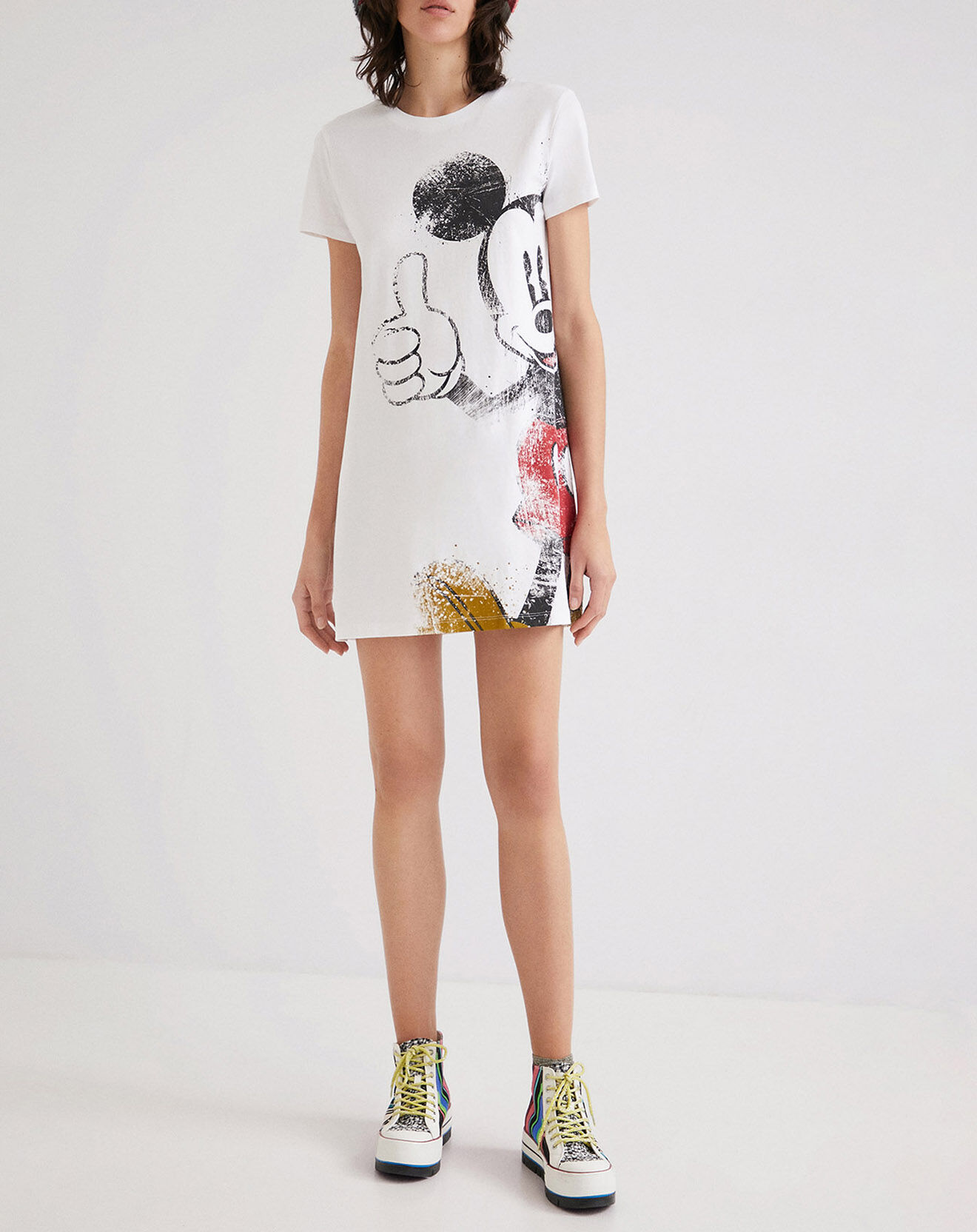 Desigual Robe Ditte blanche