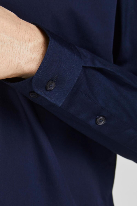 Jack & Jones blauwe heren overhemd