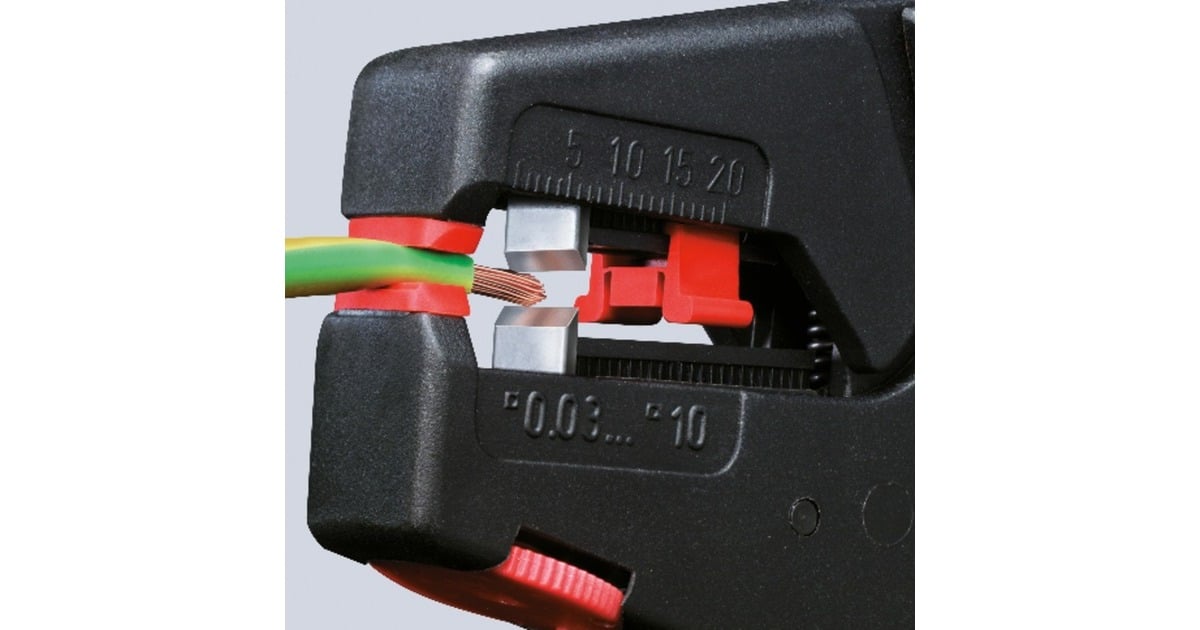 KNIPEXZelfinstellende afstriptang 1240200