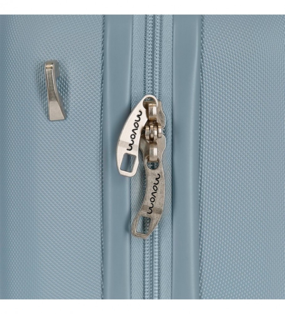 Nécessaire Movom Riga ABS, adaptável, azul - 29x21x15cm -