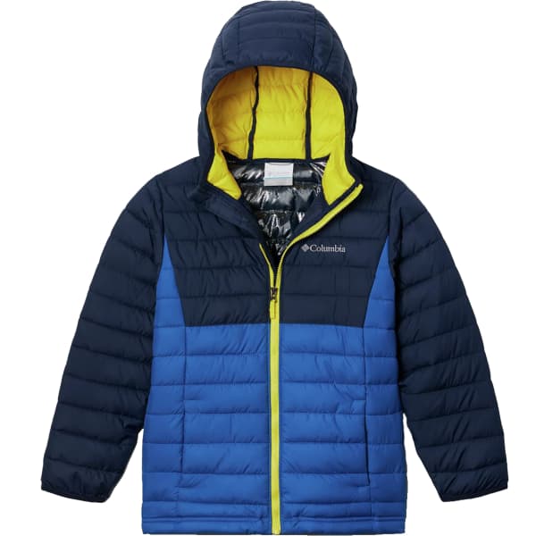 Doudoune ski COLUMBIA BOYS POWDER LITE HDD JKT BRIGHT INDIGO