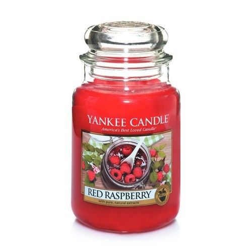 Yankee Candle Duftkerze im Glas groß Red Raspberry