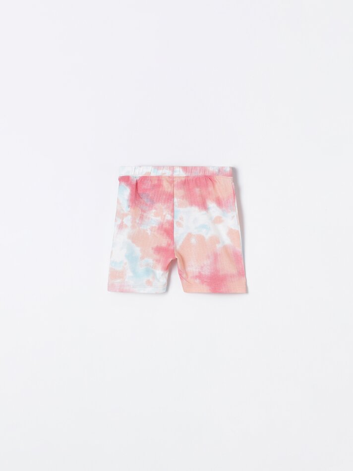 Conjunto de camiseta e shorts da Pequena Sereia ©DS - Laranja